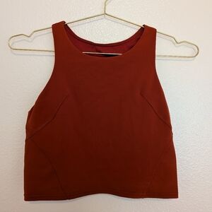 Lululemon Cropped Tank Built In Support